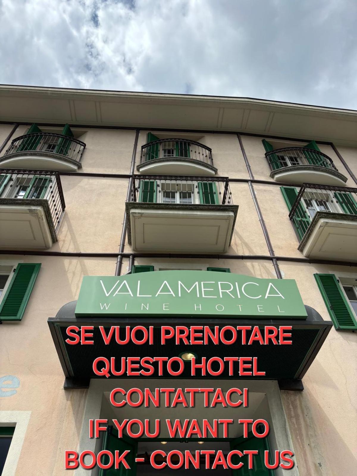 Hotel Ristorante Val America Sernio Bagian luar foto